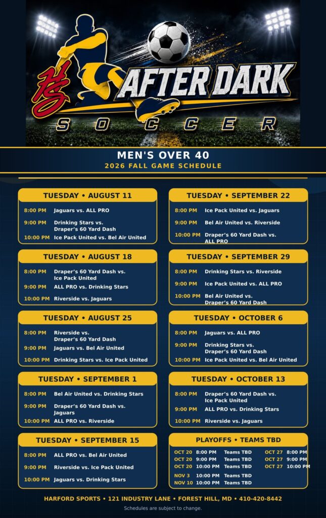 mensfall40schedule